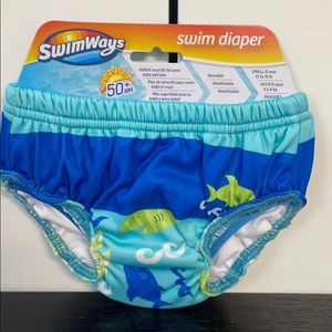 Swim ways swim diaper reusable 6 months, 13-18lbs